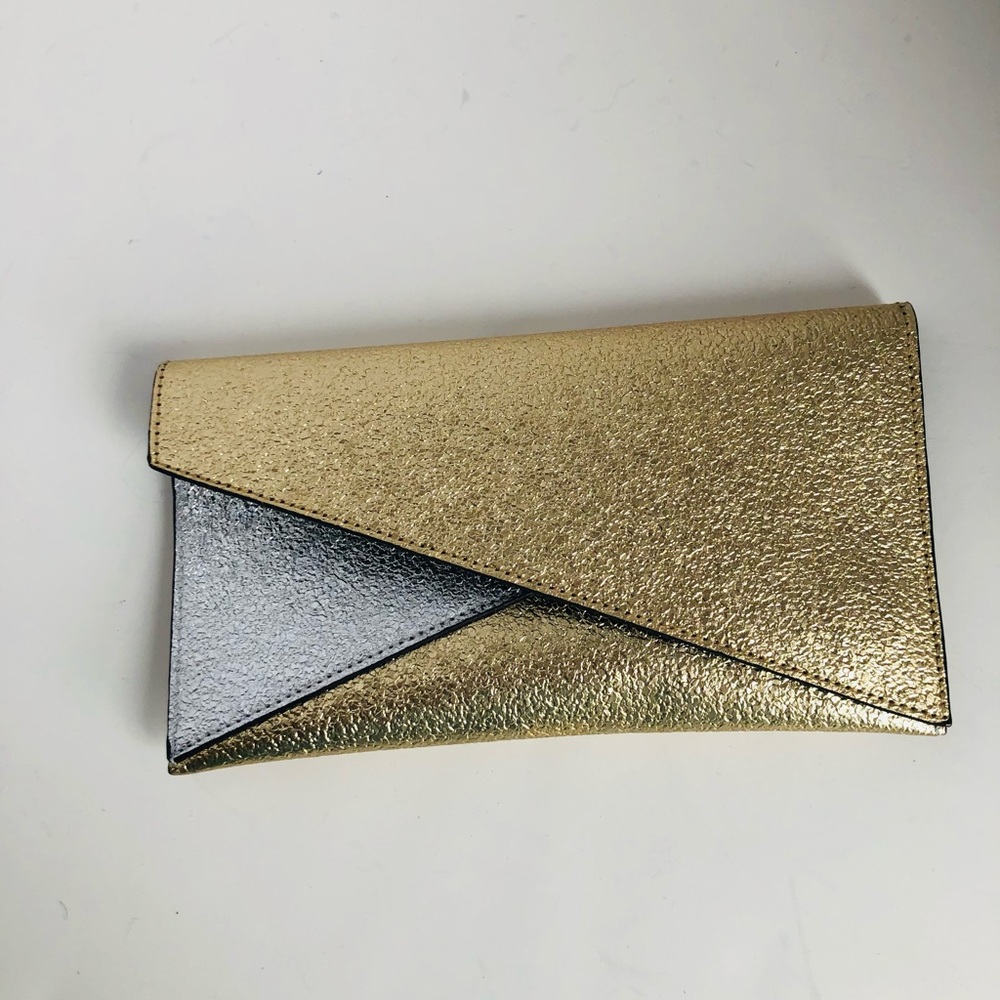 SALE $10 Gold and Silver Clutch